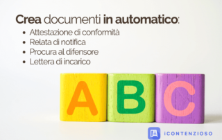 crea documenti in automatico